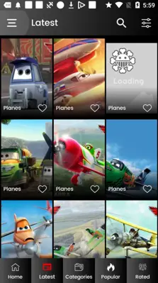 Movie Cartoon 2D Wallpaper android App screenshot 1